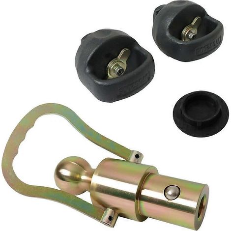 Kit d'attelage à boule et chaîne de sécurité GNXA2061 pour camions Ford/GM/Nissan, crochet d'attelage F13 (1/5)