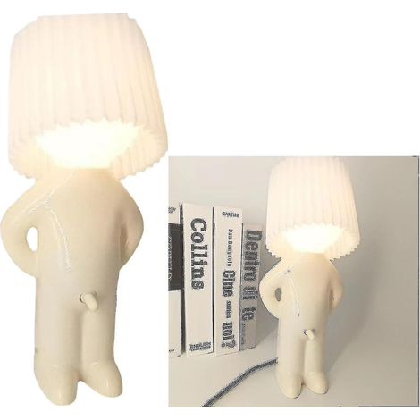 Shy Man Lamp, Naughty Boy Creative Desk Lamp A Little Desk Lamp (1/5)