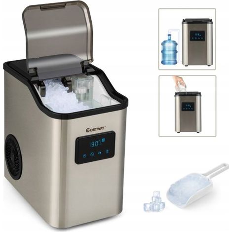 Machine à glaçons Costway argent/gris 350 W