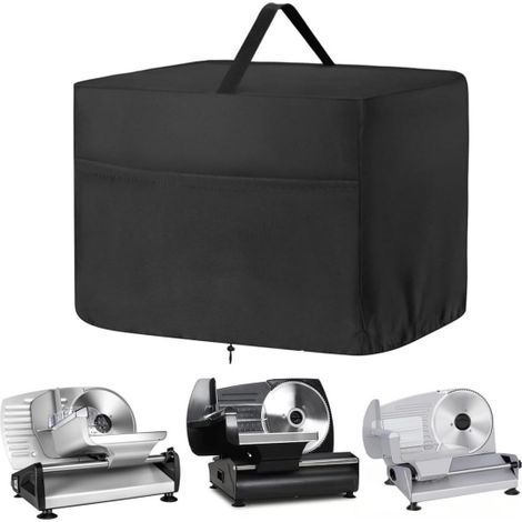 Housse anti-poussière pour trancheuse à viande, housses pour appareils de cuisine pour trancheuse alimentaire,Housse anti-poussière étanche Housse anti-poussière pour appareil Petit sac de rangement (1/5)