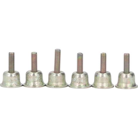 Lot de 6 vis de poignée de frein de tronçonneuse en aluminium M4 MS260 pour Stihl 024 026