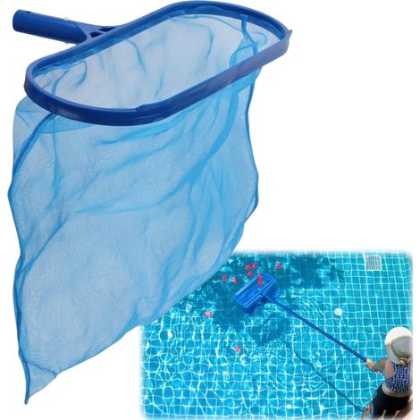 Surface landing nets, swimming pool landing net, deep pool net for cleaning swimming pool, bottom net for swimming pool, pond, spas, fish pond (1/5)