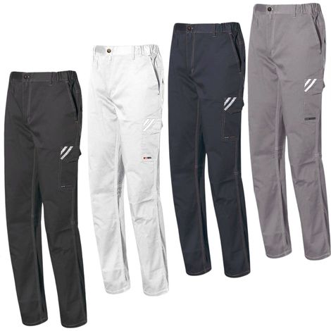 Pantaloni da lavoro Start ISSA LINE Stretch Multitasche Blue 2XL