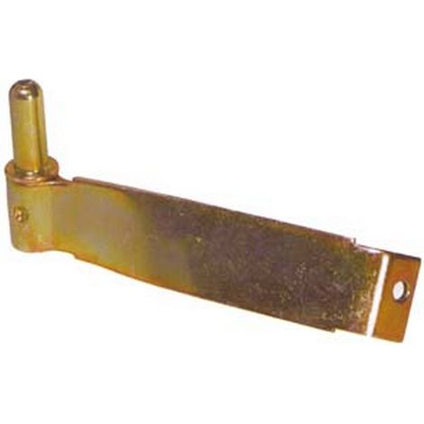 24PZ CARDINE A MURO PER BANDELLA - mm.140x30 con perno ø mm.12