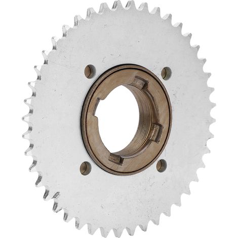 Pignon arrière T8F 44T sans dents pour motos 47cc 49cc et quad, kit volant moteur 4 trous (1/5)