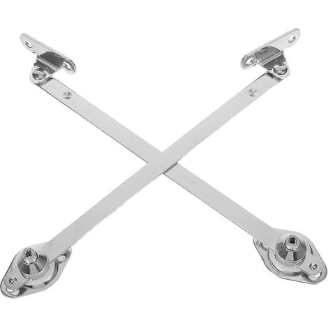Charnières robustes GLEAVI pour portes de placard rabattables (lot de 2) avec mécanisme lisse (1/5)