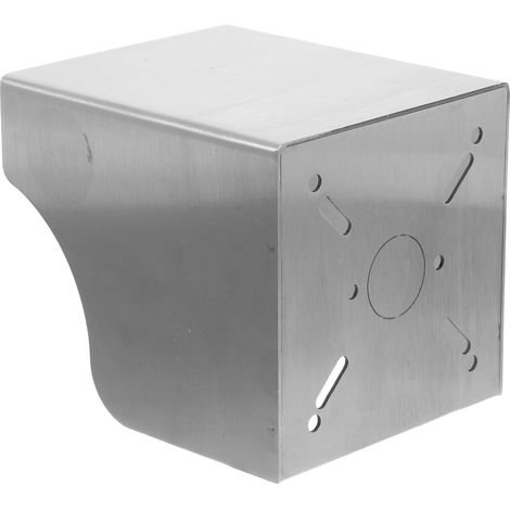 Cache-Prise Extérieur Étanche en Acier Inoxydable Protection Anti-Pluie pour Prise Électrique et Borne de Recharge Boîtier Résistant aux Intempéries pour Installation (1/5)