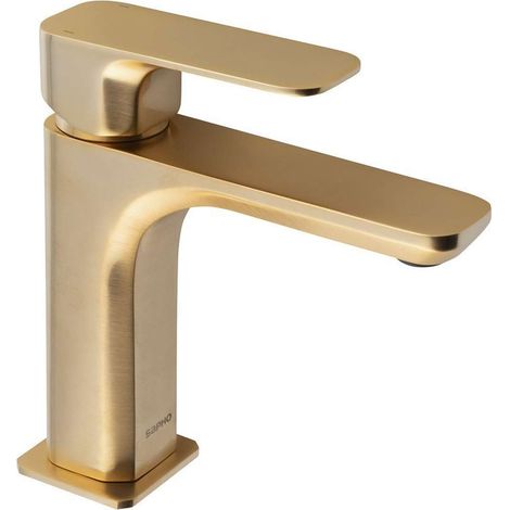 Sapho Spy - Grifo de lavabo, dorado mate PY02/19 (1/5)
