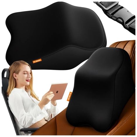 Almohada reposacabezas para coche DR.medic ErgoNeck™ Cojín ergonómico para asiento del conductor y del pasajero (1/5)