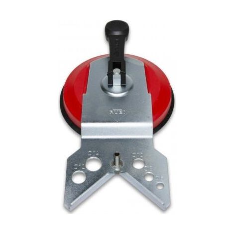 Rubi – Guide de perçage pour trépans jusqu'à 83mm – Ventouse pour fixation stable – Perforations précises à sec ou humide (1/5)