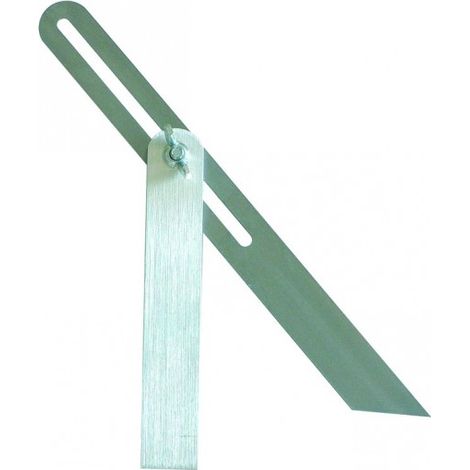 SOFOP TALIAPLAST - Fausse équerre à coulisse 40cm talon aluminium