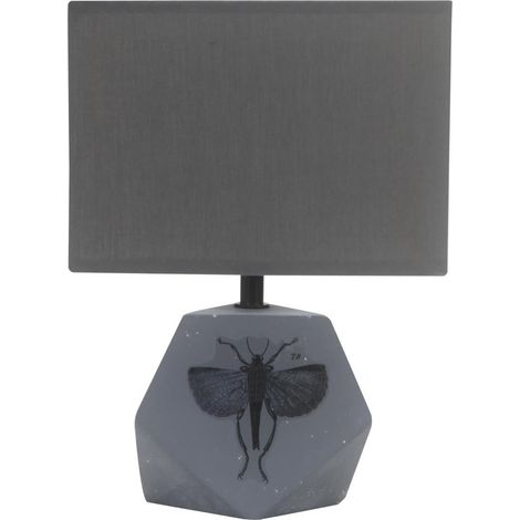 Lampe de table Candellux ANIMI grise céramique E14 40W (1/5)