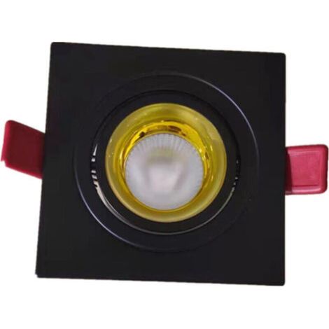 Spot Led Encastrable 7W carré Étanche ÉPI Plafond de salle de bains encastrée Spot de plafond moderne Anti-brouillard (1/3)