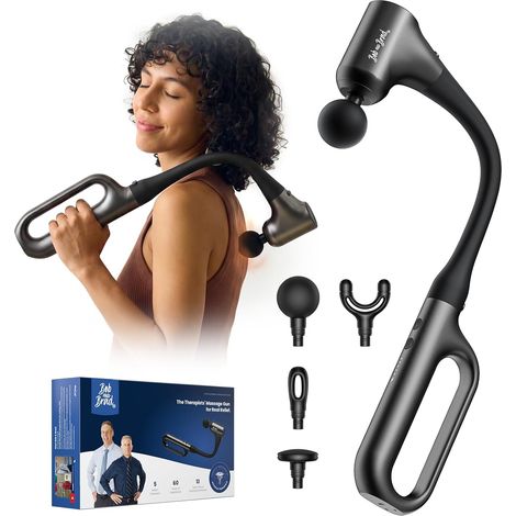 L9 pistolet de massage avec poignée d’extension amovible (1/5)