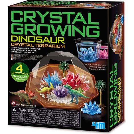 4M - Crystal Growing / Dinosaur Crystal Terrarium (EU) - (4M-03926)