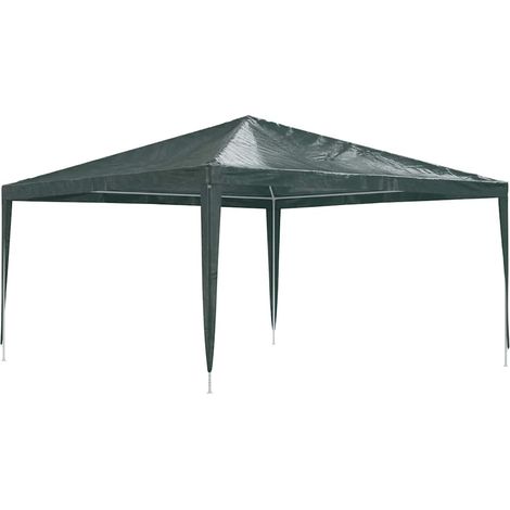vidaXL Carpa profesional para fiestas verde 90 g/m² 4x4 m (1/2)