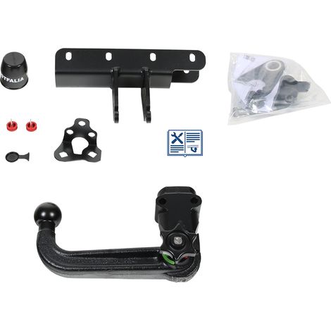 Attelage - Jeep WRANGLER IV - 05/21-12/99 - rotule démontable - Westfalia - Faisceau spécifique 13 broches (1/2)