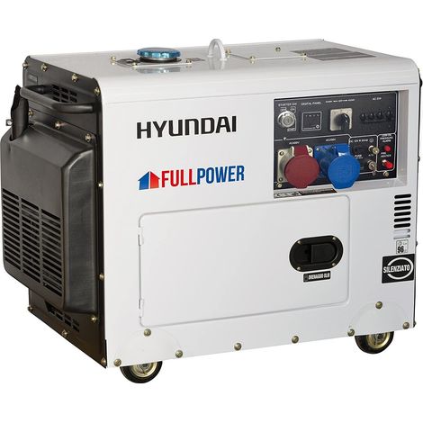 Generatore di corrente Monofase e Trifase Full Power Hyundai DHY8500SE-T 65230 6 Kw