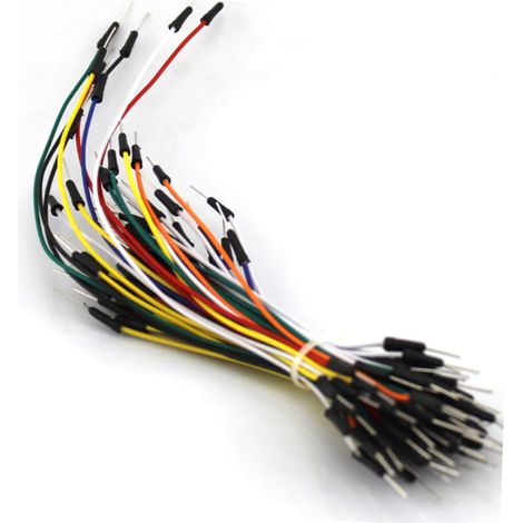 Kit de Fils de Connexion pour Plaque D'essai 65 Pièces, Câbles de Pontage Électriques Flexibles en Plastique, Réutilisables pour Circuits de Test et Prototypage (1/5)
