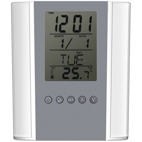 Organisateur de crayons d'horloge multifonctionnel pratique à la mode, support élégant, pour les enfants amis (1/4)