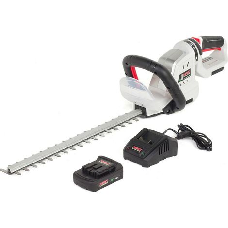 Utensile da giardinaggio, NAC, modello 20V 1x2Ah, per tagliare siepi e cespugli, batteria ricaricabile, leggero, ergonomico e ad alte prestazioni. (1/3)