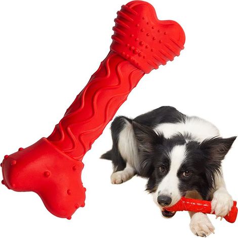 Jouet pour chien avec racine d'arbre à mâcher, interactif, convient aux chiens de taille moyenne et aux chiots, 1 pièce. (1/5)