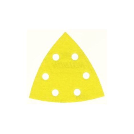 PATIN TRIANGULAIRE ABRASIF NORTON 6 TROU S GRAIN 40 - NORTON CLIPPER - 66623379838