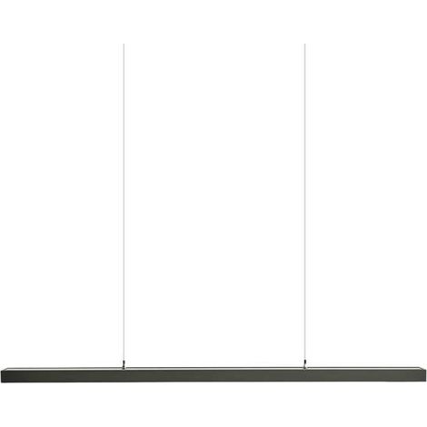 [GEBRAUCHT] B-Ware Arcchio Pendelleuchte Jolinda LED Hängelampe Büroleuchte schwarz 118cm 7200lm (1/2)