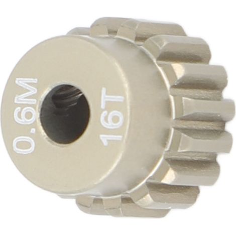 Pignon 3.175mm Haute Résistance pour Modèles RC 1/8 1/10, Durable et Universel, 16T