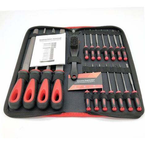 Ensemble d'outils Meterk 19 pièces, ensemble de limes (1/2)