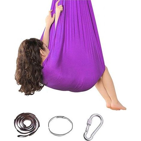 Elastic hammock for children, teens, and adults – Flexible hanging swing (1/5)