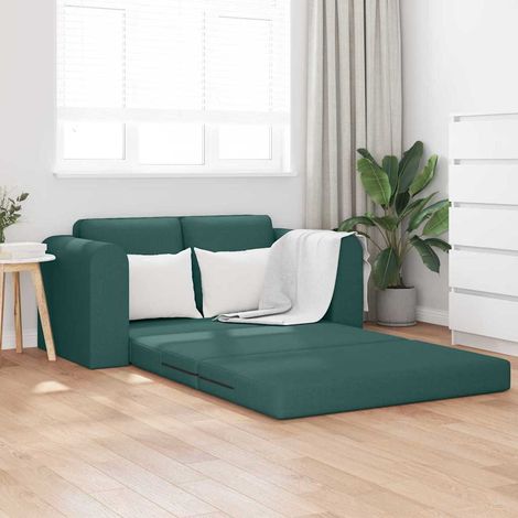 Canapé-Lit,Lit de jour,Lit de repos 60cm Vert foncé tissu 537013 (1/5)