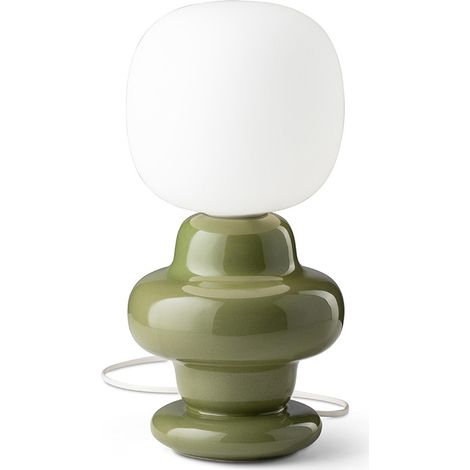 Applique Vintage Decò Copacabana Ceramica Verde 1 Luce E27 (1/2)