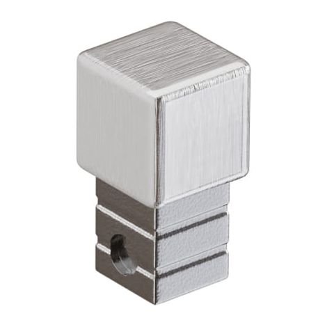 Finitura angolare per profili in acciaio inossidabile Q e P argento satinato - 1,2 cm (1/5)