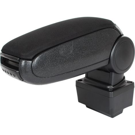 Juego de reposabrazos para Audi A3 8L 96-03 en tela negra + kit de montaje (1/2)