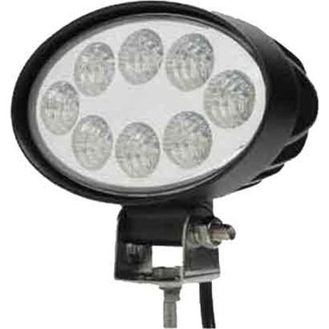FARO DA LAVORO A LED OVALE 24W - 2800Lm - 6000K
