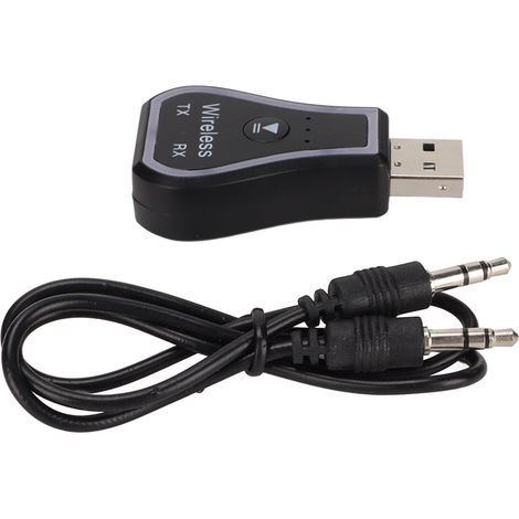 Émetteur-récepteur Bluetooth 5.0 2 en 1 avec éclairage d'ambiance RGB, adaptateur USB Bluetooth 5.0 pour TV et système stéréo domestique (1/5)