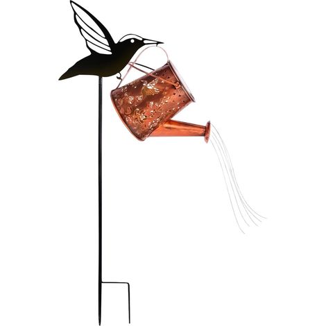 Gießkanne Laterne Gießkanne Kolibri autonomes Licht