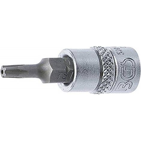 Douille à Embouts 6,3 mm (1/4) Profil TS Torx Plus - Perçage TS15 - Précision et Fiabilité, Acier - D-Work (1/5)