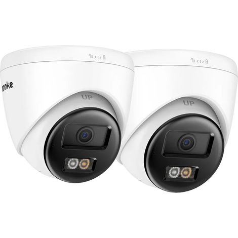 Filiyano-Caméra de surveillance, résolution 3K, vision nocturne, I51HJ (lot de 2)