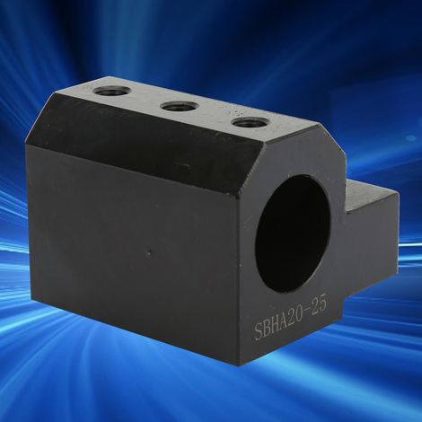 Porte-outil pour tour CNC, diamètre intérieur SBHA 20-25, haute qualité 42CrMo, pour outil à poignée droite (1/5)