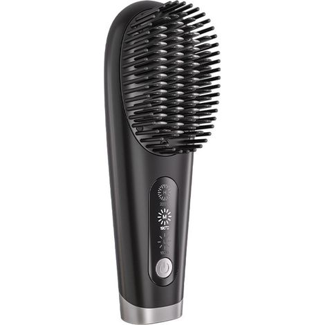 Lisseur à cheveux – peigne à lisser électrique sans fil, ion négatif n'abîme pas les cheveux, sans fil et portable (1/4)