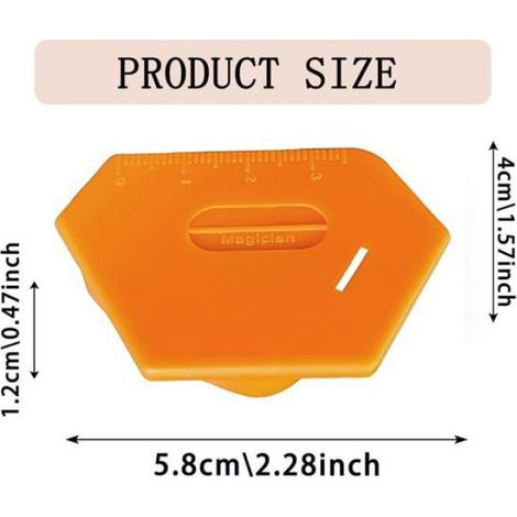 Guide magnétique pour couture 1 pièce avec échelle incluse, accessoire professionnel pour quilting et ourlet, outil de couture pratique et précis (1/5)