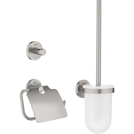 Grohe QuickFix Start - WC-Set 3 in 1, Supersteel 41204DC0 (1/2)