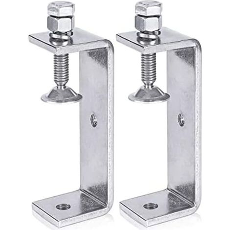 2 Serre-Joints C 100 mm – Acier Inoxydable – Large Ouverture – Soudage, Charpentier, Ébénisterie (1/4)