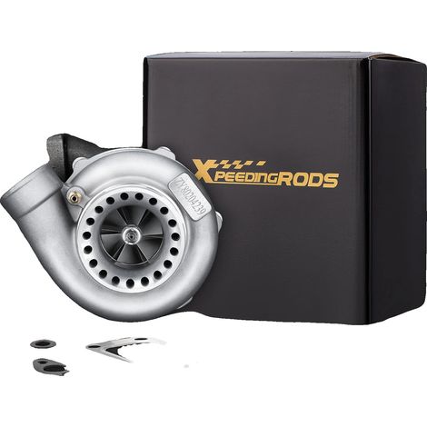 Turbocompresor, potencia máxima 600 CV, longitud 26 cm, ancho 24 cm, altura 23 cm, material: hierro dúctil QT (1/5)