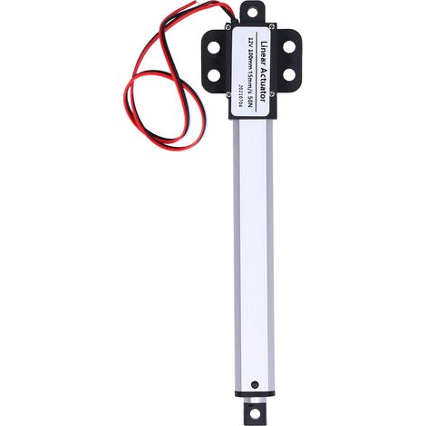 Linear Actuator 100mm 12V Input Voltage Low Noise Short Circuit Protection Mini Electric Linear Actuator15mm/s-50N