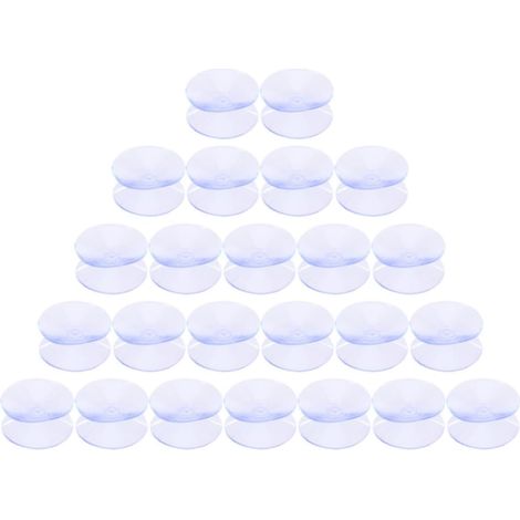 24 ventouses antidérapantes double face en silicone souple pour tables (1/5)