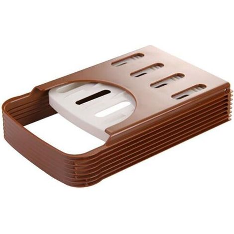 Guide de découpe pliable pour tranches de pain de mie, épaisseur réglable (1/5)