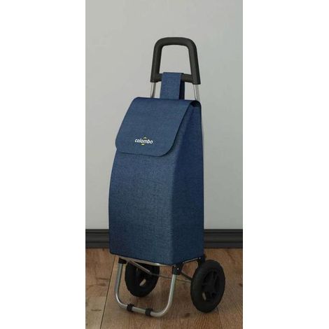 Carrello Portaspesa Spesa Rolly Sacco da 40 Litri Blu Navy Colombo (1/2)